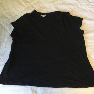 JJill 100% linen top with front detail